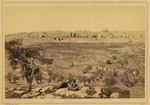 Unbekannter Fotograf - Blick auf die Stadt Jerusalem vom Ölberg aus