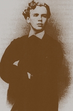Unbekannter Fotograf - Schriftsteller Konstantin Schilowski (1848-1893)