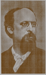 Unbekannter Fotograf - Porträt von Maler Pawel Alexandrowitsch Swedomski (1849-1904)