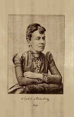 Unbekannter Fotograf - Porträt der Mathematikerin Sofja Wassiljewna Kowalewskaja (1850-1891)