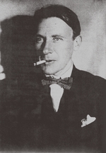 Unbekannter Fotograf - Porträt von Schriftsteller Michail Bulgakow (1891-1940)