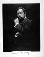 Unbekannter Fotograf - Porträt von Komponist Claude Debussy (1862-1918)