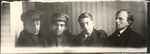 Unbekannter Fotograf - Ossip Mandelstam mit Alexander Mandelstam, David Milman und Riurik Iwnew