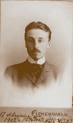 Fotoatelier Eichenwald - Porträt von Schriftsteller Boris Konstantinowitsch Sajzew (1881-1972)
