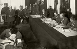 Unbekannter Fotograf - Gerichtsverhandlung von Boris Wiktorowitsch Sawinkow (1879-1925)