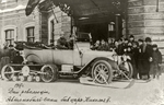 Unbekannter Fotograf - 1917. Die Tage der Revolution. Schlitten-Automobil von Zar Nikolaus II.