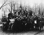 Bulla, Karl Karlowitsch - Gruppe der Rotarmisten. Petrograd, 1917