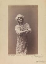 Fotoatelier Helene Mrosowski - Porträt der Primaballerina Matilda Kschessinskaja (1872-1971)
