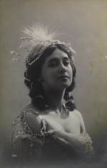 Unbekannter Fotograf - Balletttänzerin Tamara Karsawina
