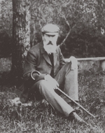 Jastrebzow, Wassili Wassiljewitsch - Komponist Nikolai Rimski-Korsakow (1844-1908) in Wetschascha
