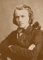 Unbekannter Fotograf - Johannes Brahms (1833-1897)