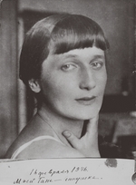 Unbekannter Fotograf - Dichterin Anna Achmatowa (1889-1966)