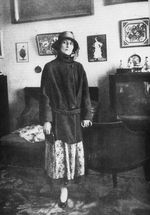 Unbekannter Fotograf - Dichterin Anna Achmatowa (1889-1966)
