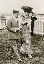 Unbekannter Fotograf - Ida Rubinstein und Gabriele D'Annunzio