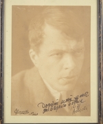 Unbekannter Fotograf - Porträt von Maler Boris Grigorjew (1886-1939)