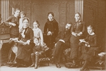 Unbekannter Fotograf - Die Familie des Sammlers, Mäzene und Gründers der Galerie Pawel Tretjakow
