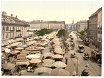Unbekannter Fotograf - Der Naschmarkt, Wien