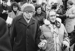 Unbekannter Fotograf - Andrei Sacharow mit Ehefrau Jelena Bonner