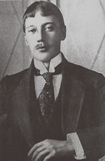 Unbekannter Fotograf - Russischer Dichter Nikolai Gumiljow (1886-1921)