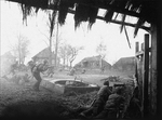 Unbekannter Fotograf - Gegenangriff der Roten Armee. Ende Oktober 1941. Tarutino bei Kaluga