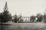 Unbekannter Fotograf - Das Haus im Lewaschows Gut Ossinowaja Roschtscha (Espenhain)