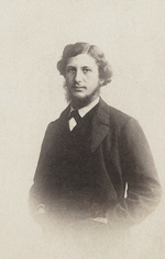 Unbekannter Fotograf - Porträt von Frédéric Bazille (1841-1870)