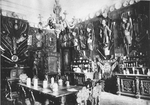 Unbekannter Fotograf - Das Gutshaus Ostafjewo. Das Große Esszimmer