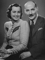 Unbekannter Fotograf - Albert Göring und seine Frau Mila Klazarova