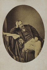 Lewizki, Sergei Lwowitsch - Porträt von Alexander Iwanowitsch Herzen (1812-1870)