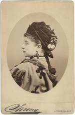 Sarony, Napoleon - Porträt von Pauline Lucca (1841-1908)
