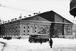 Unbekannter Fotograf - Die Tarnung der Moskauer Manege 1941