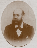 Unbekannter Fotograf - Porträt von Nikolai Miliewitsch Anitschkow (1844-1916)