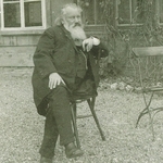 Fellinger, Maria - Porträt von Komponist Johannes Brahms (1833-1897)