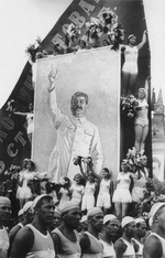 Unbekannter Fotograf - Sportparade in Moskau