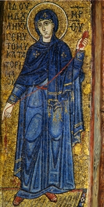 Byzantinischer Meister - Die Gottesmutter aus der Verkündigung
