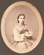 Unbekannter Fotograf - Porträt von Maria Michajlowna Dostojewskaja (1844-1888)