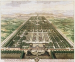 Unbekannter Künstler - Herrenhausen: Schloss und Gärten