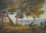 Picabia, Francis - Kiefern, Sonnenlicht-Effekt, Saint-Honorat bei Cannes