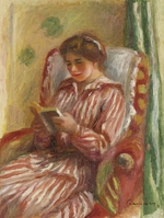 Renoir, Pierre Auguste - Lesende Gabrielle