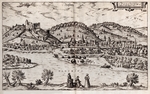 Hogenberg, Frans - Pressburg (Bratislava). Aus: Civitates orbis terrarium