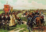 Samokisch, Nikolai Semjonowitsch - Marschall Michail Kutusow vor der Schlacht von Borodino