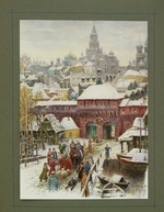Wasnezow, Appolinari Michailowitsch - Illustration für Die Großfürstliche und zaristische Jagd in Rußland von N. Kutepow