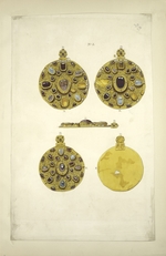 Solnzew, Fjodor Grigorjewitsch - Russischer Goldschmuck vor der mongolischen Invasion. Aus der Altertümer des russischen Staates