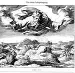 Schnorr von Carolsfeld, Julius - Der dritte Schöpfungstag (Aus Die Bibel in Bildern)