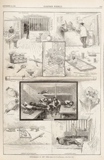 Unbekannter Künstler - Das Opiumrauchen in New York (Aus Harper's Weekly, September 1881)