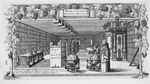 Buno, Conrad - Herzog August II. in seiner Bibliothek