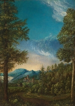 Altdorfer, Albrecht - Landschaft mit Burg