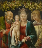 Altdorfer, Albrecht - Heilige Familie mit dem Heiligen Agapitus
