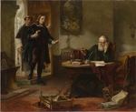 Hart, Solomon Alexander - John Milton zu Besuch bei Galileo Galilei
