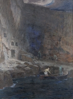 Hirémy-Hirschl, Adolf - Die Seelen am Acheron (Detail)